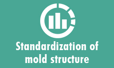 Standardization of mold structure